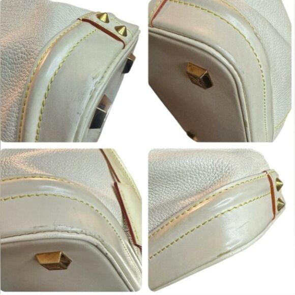 Louis Vuitton Lockit Suhali handbag w/ #305 lock/key EUC - Picture 6 of 12